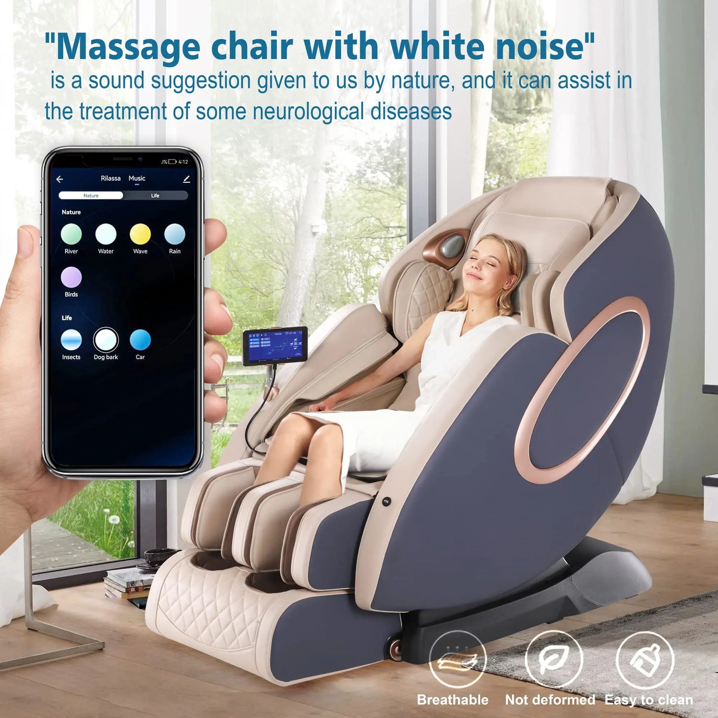 Massage Chairs SL-Track Full Body Shiatsu Recliner Zero Gravity Massager with Yoga Stretching Foot Massage Roller
