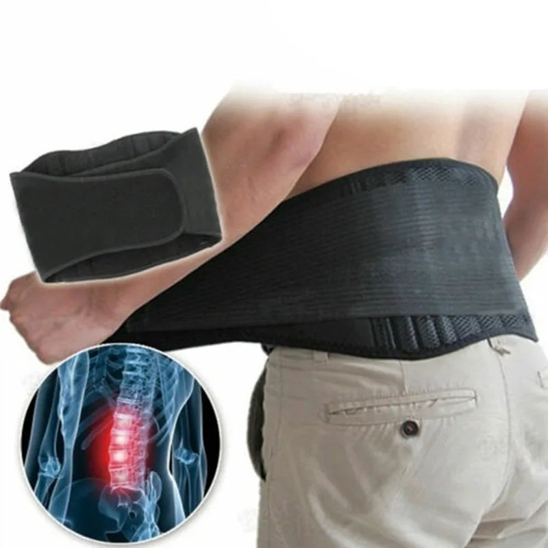 Adjustable Waist Tourmaline Self heating Magnetic Therapy Back Waist Support