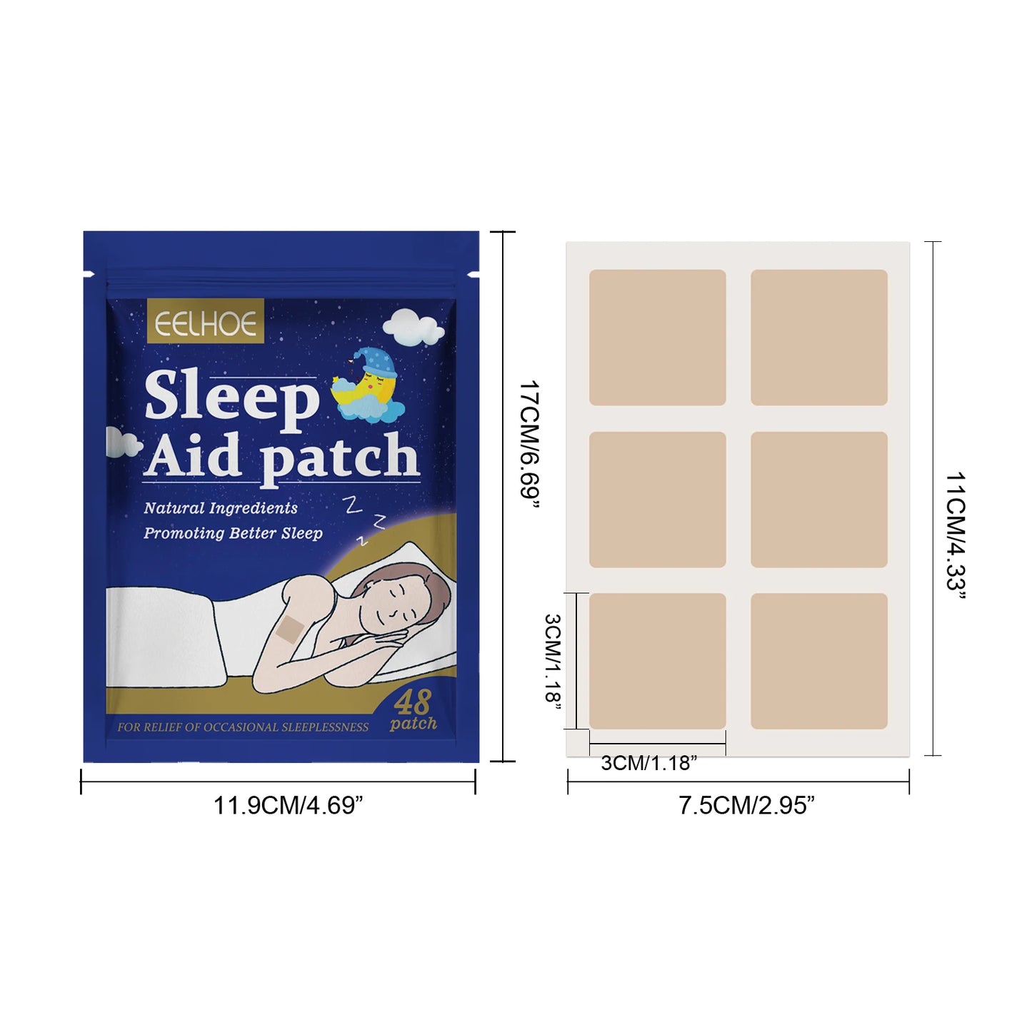 Sleep Patch Soothes The Body Improves Sleep