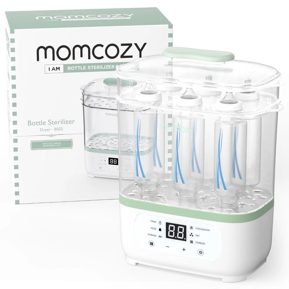 Baby Bottle Sterilizer and Dryer, 8-in-1 Electric