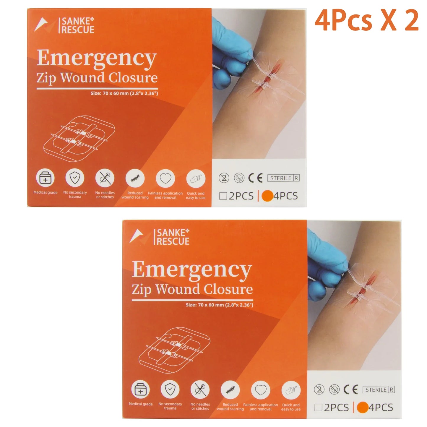 Zipper Band-aid Painless Wound Closure Device Suture-free Wound Dressing
