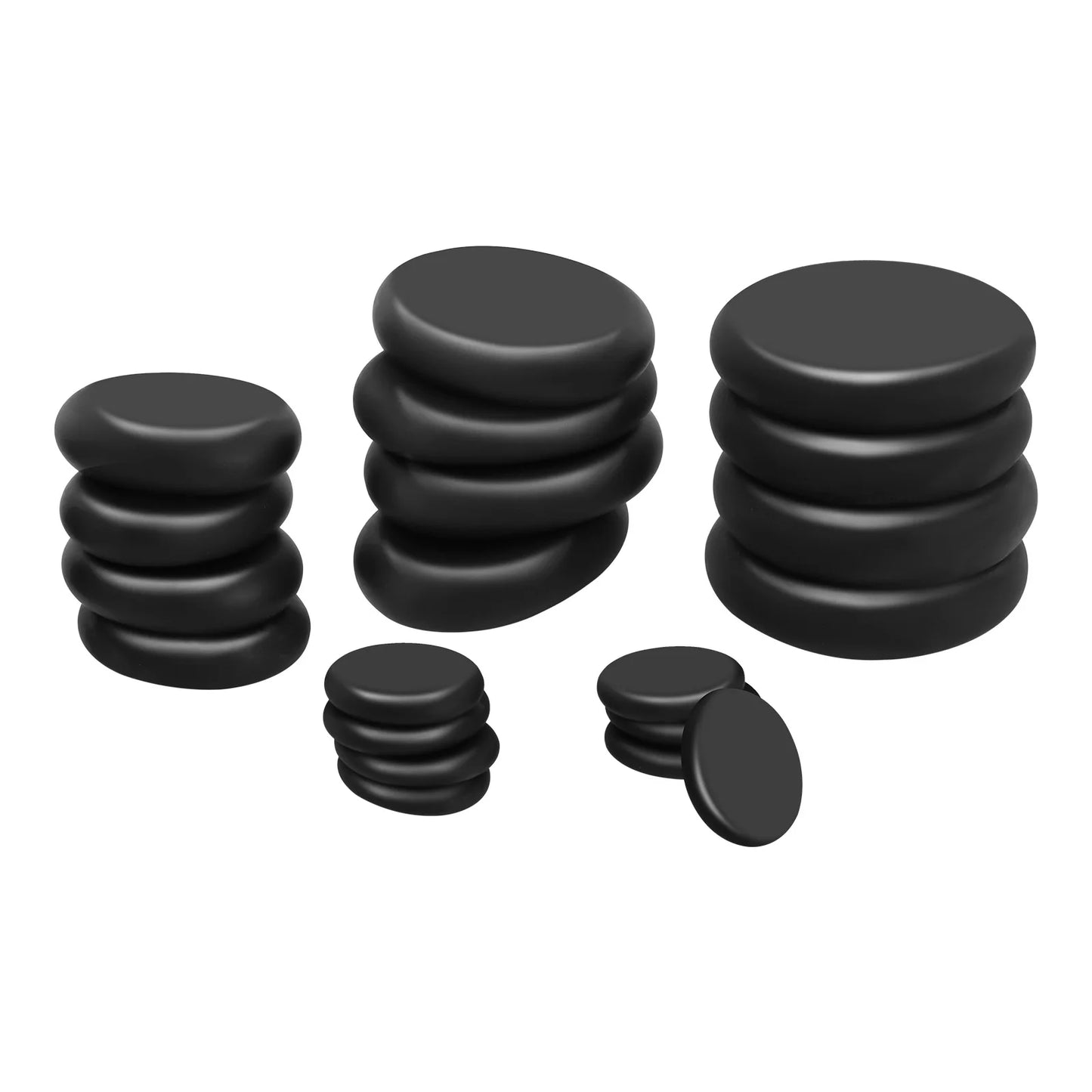 Hot Rocks Massage Stones Kit with Heater Box for Body Massage Relax Body