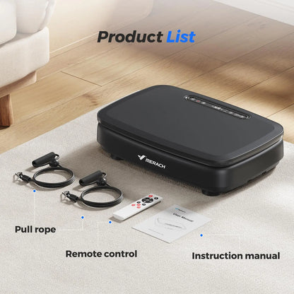 Vibration Plate Exercise Machine with Light Whole Body Workout