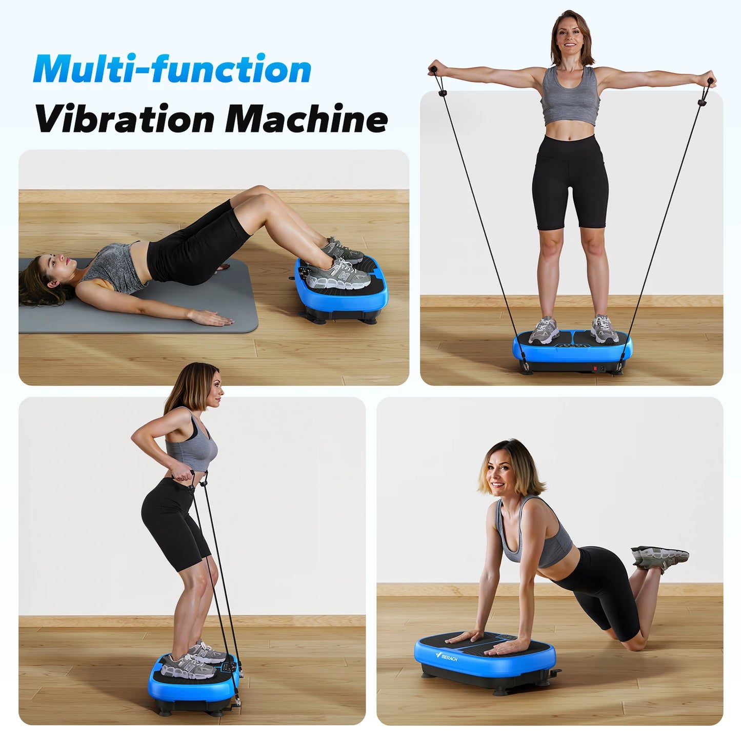 Vibration Plate Exercise Machine for Lymphatic Drainage Relieve Pain