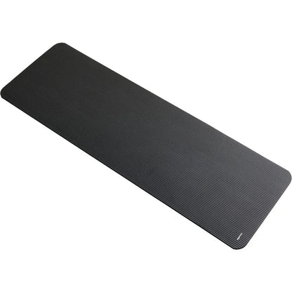 Basics 1/2 Inch Extra Thick Exercise Yoga Mat with Carrying Strap, Cushioned Support