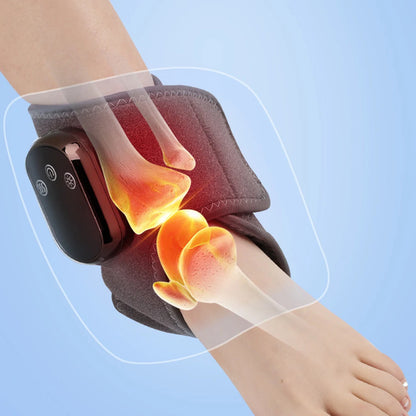 Massager with 3 Vibration Mode 5 Heat Level Foot Revive Massager for Achilles Tendinitis and Plantar Fasciitis