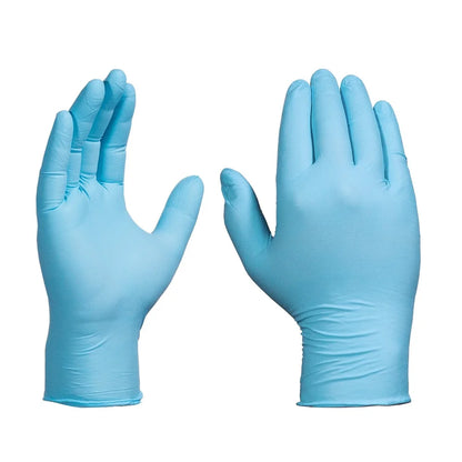 Industrial-Grade Disposable Nitrile Gloves 5-6 mils Powder-Free Latex-Free