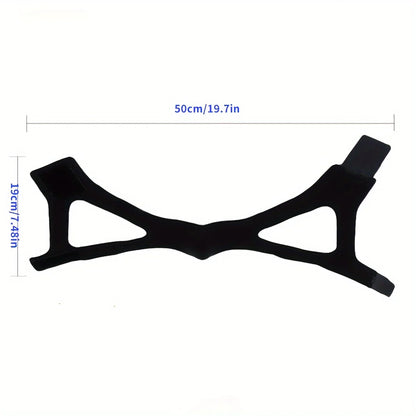 Adjustable Triangular Chin Strap Mouth Breathing Prevention Jaw Support