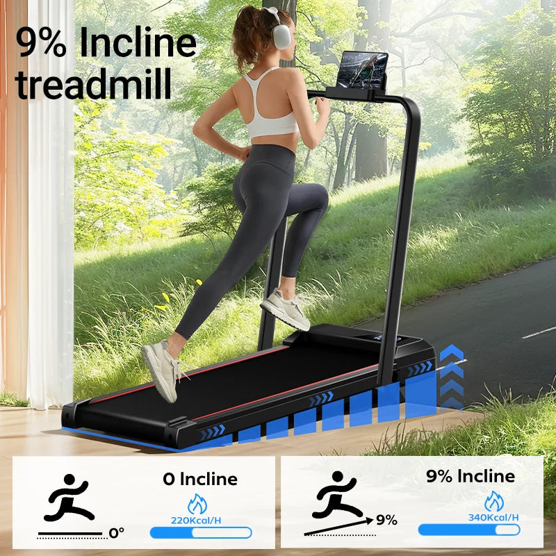 Walking Pad Treadmill: Incline,