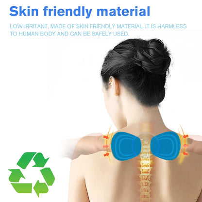 Electric Neck Massager w/Lcd Display, and Low Frequency Pulse Muscle Stimulator for Pain Relief