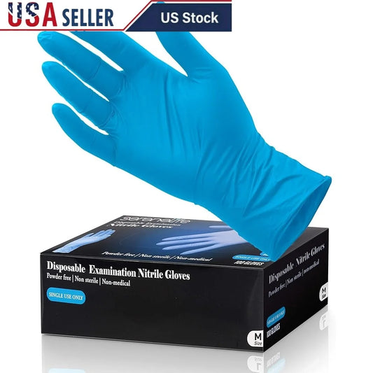 Nitrile Disposable Gloves Powder Free Soft Comfortable Texture