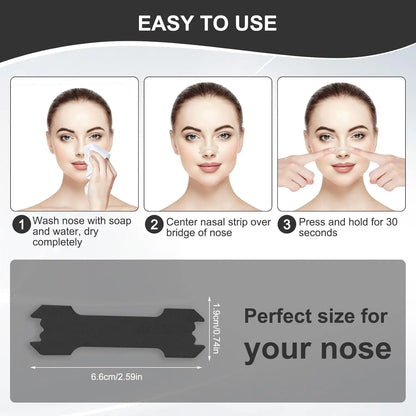 Nose Strips Medical Grade Extra Strength Nasal Strips, Relief Strips for Sleep