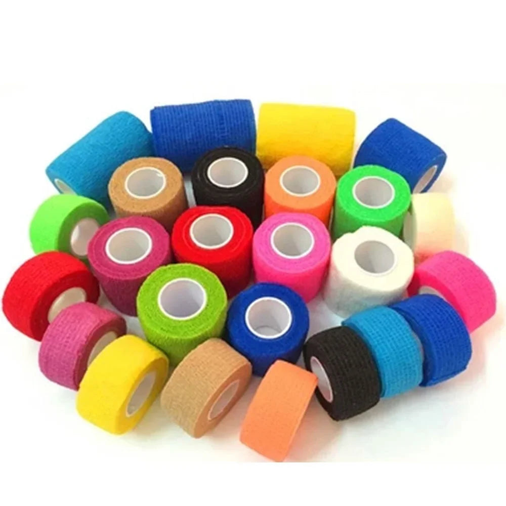 Waterproof Bandage for First Aid Kit. Security Self-Adhesive Elastic Bandage