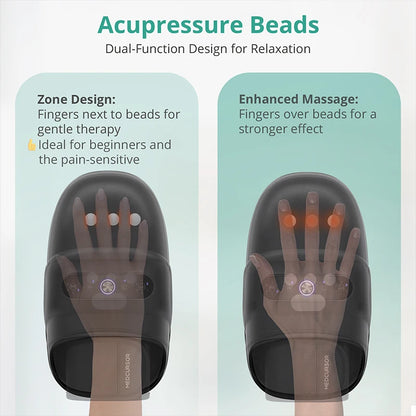 Wireless Electric Hand Massager -Acupoint Massager Finger Arthritis Numbness Muscle Relaxation