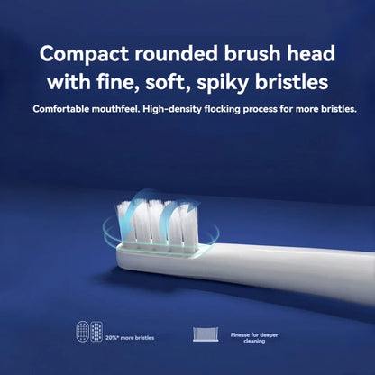 6/12Pcs Replacement Brush Heads T100 Mes603 Electric Toothbrush Vacuum