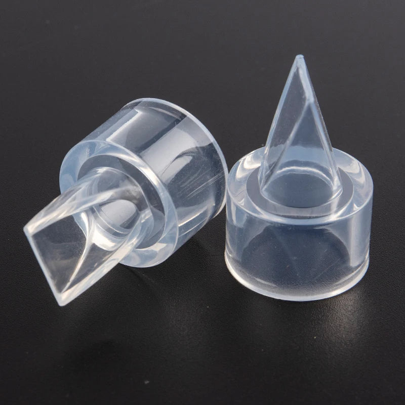 2pcs Duckbill Valve Breast Pump Backflow Protection
