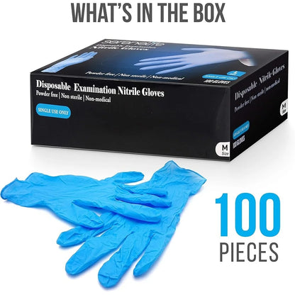 Nitrile Disposable Gloves Powder Free Soft Comfortable Texture