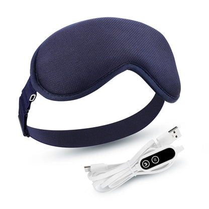 Electric Hot Compress Eye Massage Instrument with Heat Vibration Eye Mask Sleep Aid Device Relieve Eye Fatigue