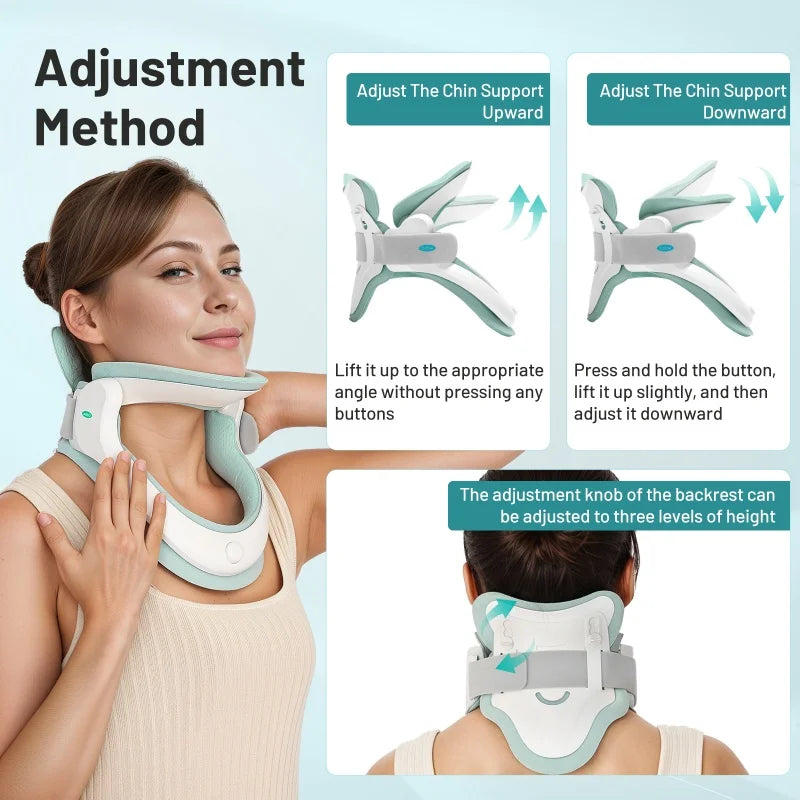Medical Neck Posture Corrector - Adjustable Neck Brace for Support and Relief for Chronic Neck Cervical improvement
