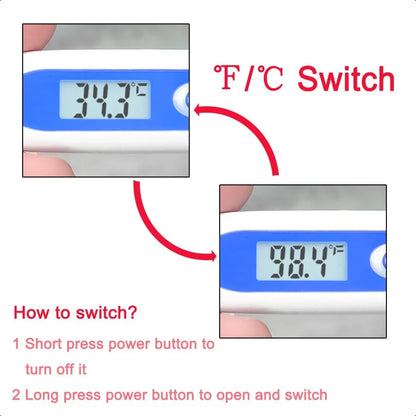 Oral Thermometer Digital Thermometer for Fever A Pack of 4