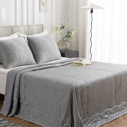 Orhopui Cooling Comforter, Cooling Blanket with Chill Cooling Fiber, for Night Sweats