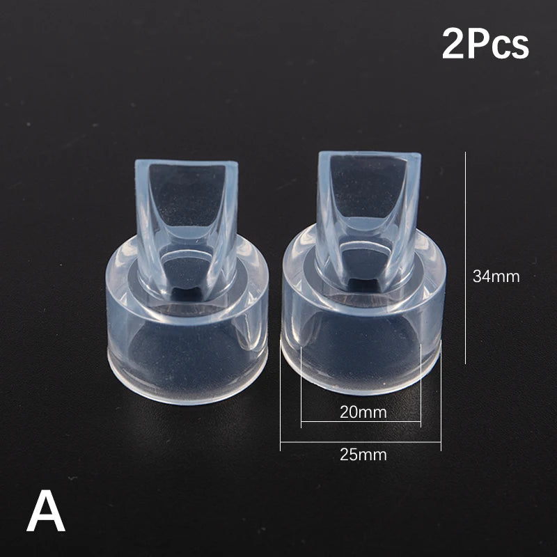 2pcs Duckbill Valve Breast Pump Backflow Protection