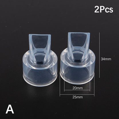 2pcs Duckbill Valve Breast Pump Backflow Protection