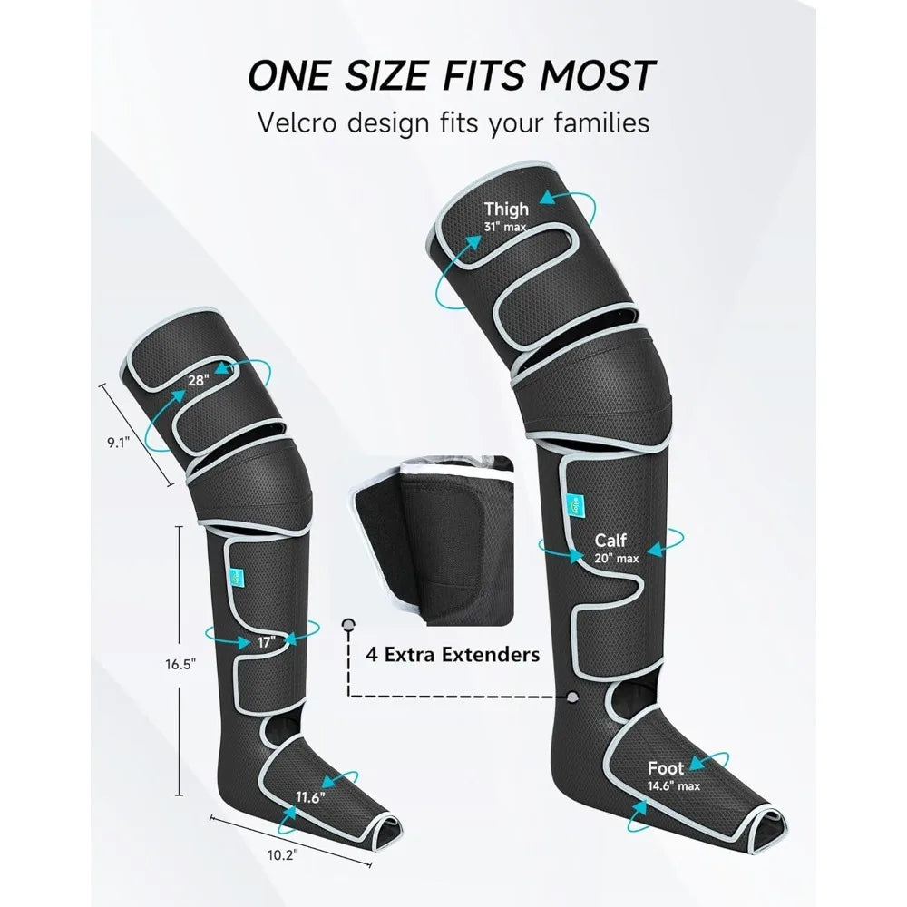Leg Massager for Circulation and Pain Relief