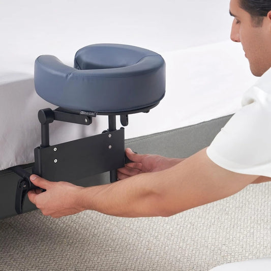 Top Massage Kit-Adjustable Headrest Face Pillow Cradle & Face Cushion Support