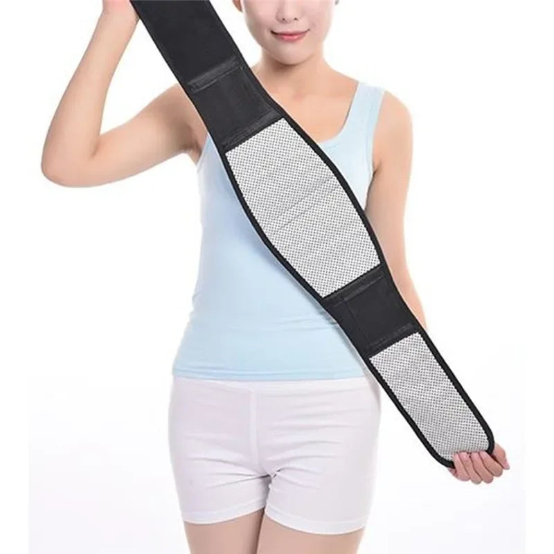 Adjustable Waist Tourmaline Self heating Magnetic Therapy Back Waist Support