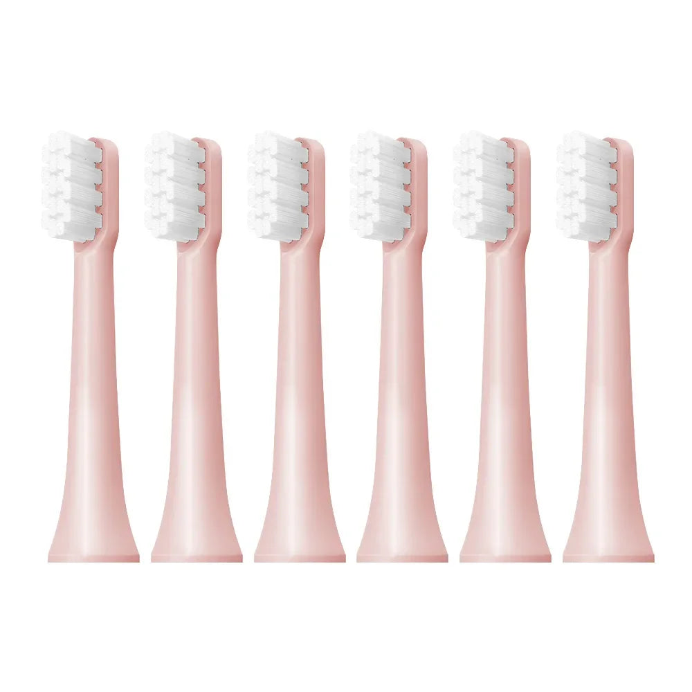 6/12Pcs Replacement Brush Heads T100 Mes603 Electric Toothbrush Vacuum
