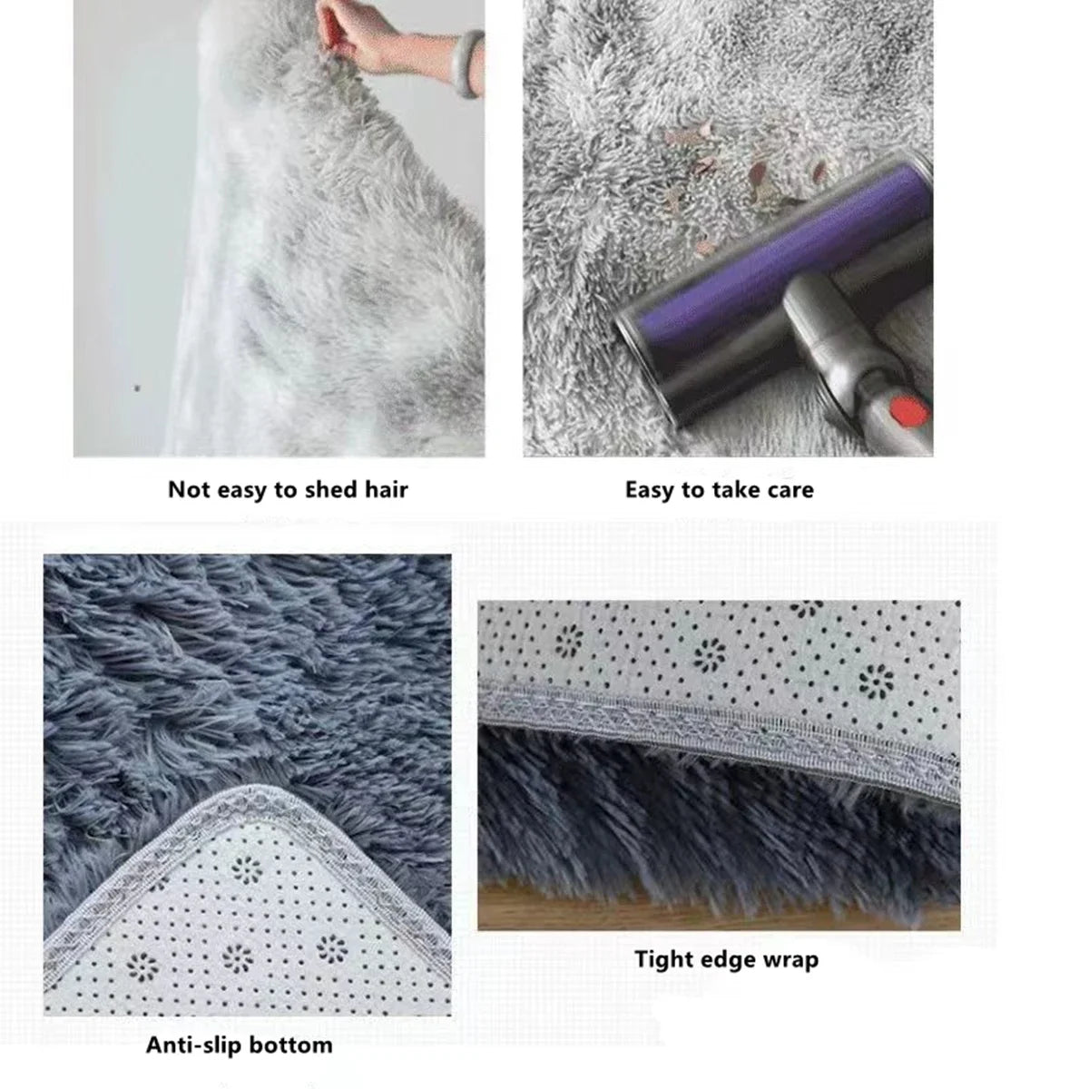 2pcs bathroom mat bathmat anti-slip bath rug water absorbent