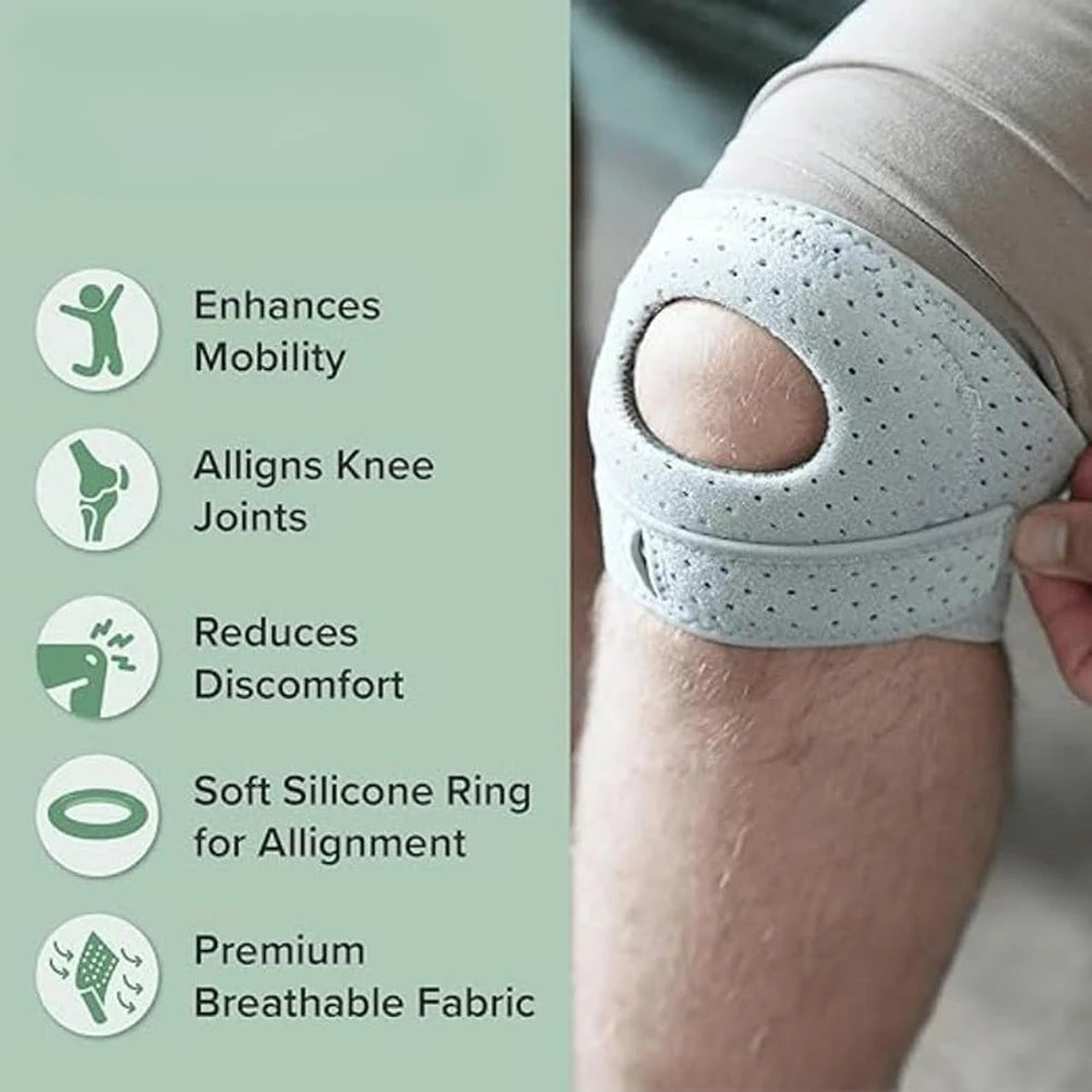 Patella Knee Brace Adjustable for Arthritis Joint Ligament Injury