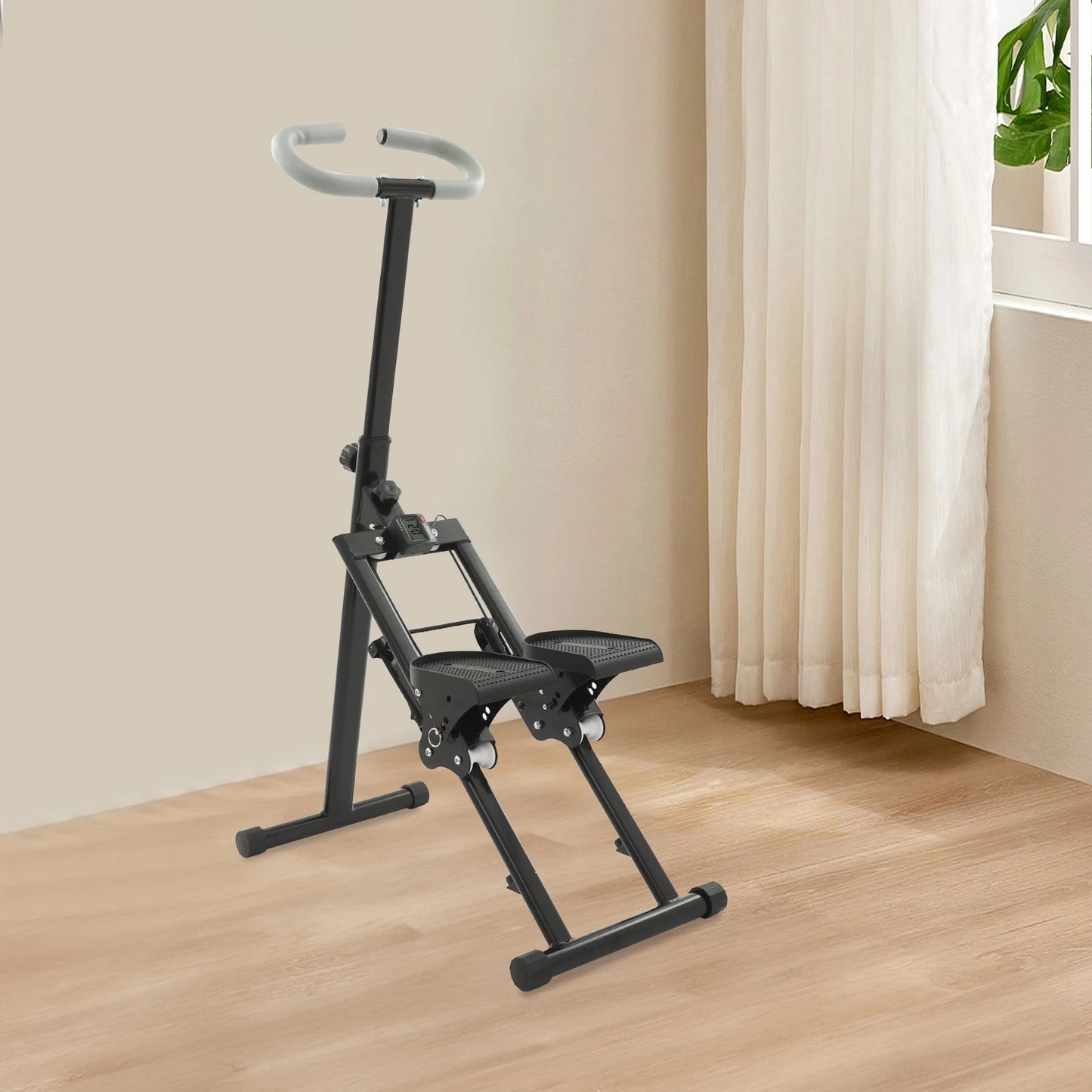 Foldable Stair Stepper, Indoor Vertical Stair Climbing Machine