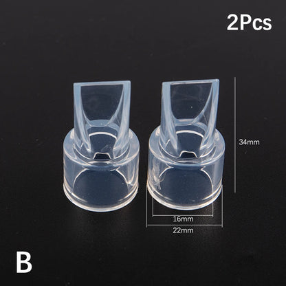 2pcs Duckbill Valve Breast Pump Backflow Protection
