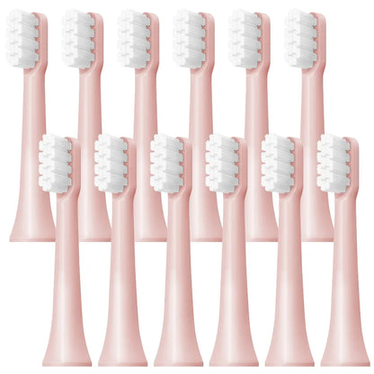 6/12Pcs Replacement Brush Heads T100 Mes603 Electric Toothbrush Vacuum
