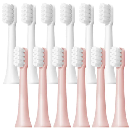6/12Pcs Replacement Brush Heads T100 Mes603 Electric Toothbrush Vacuum