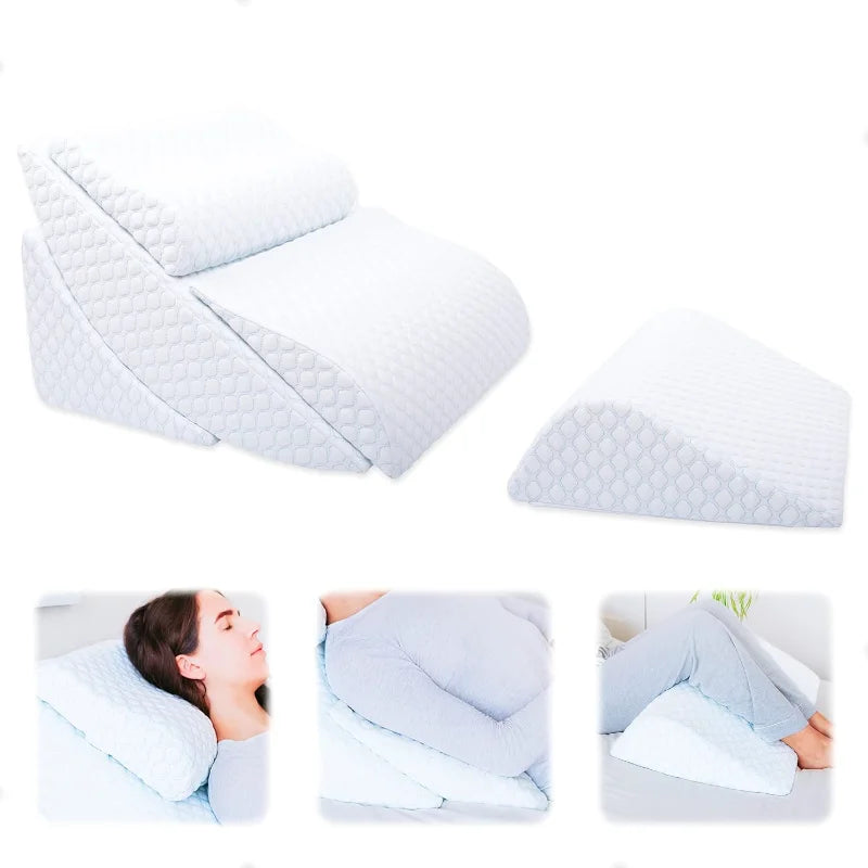 Back Support for Sleeping, Memory Foam Wedge for Lower Back