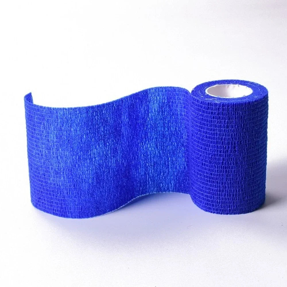 Waterproof Bandage for First Aid Kit. Security Self-Adhesive Elastic Bandage
