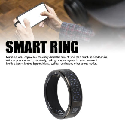 Fitness Ring Smart Ring with Display