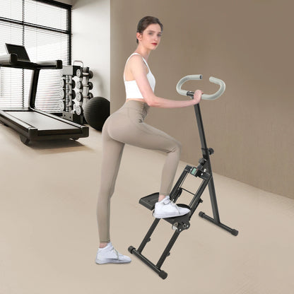 Foldable Stair Stepper, Indoor Vertical Stair Climbing Machine