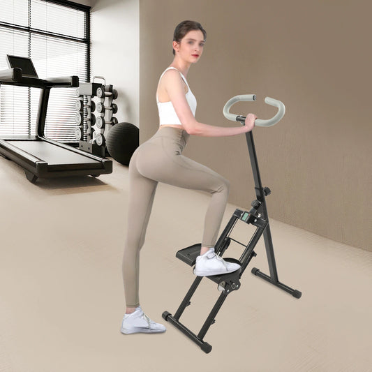 Foldable Stair Stepper, Indoor Vertical Stair Climbing Machine