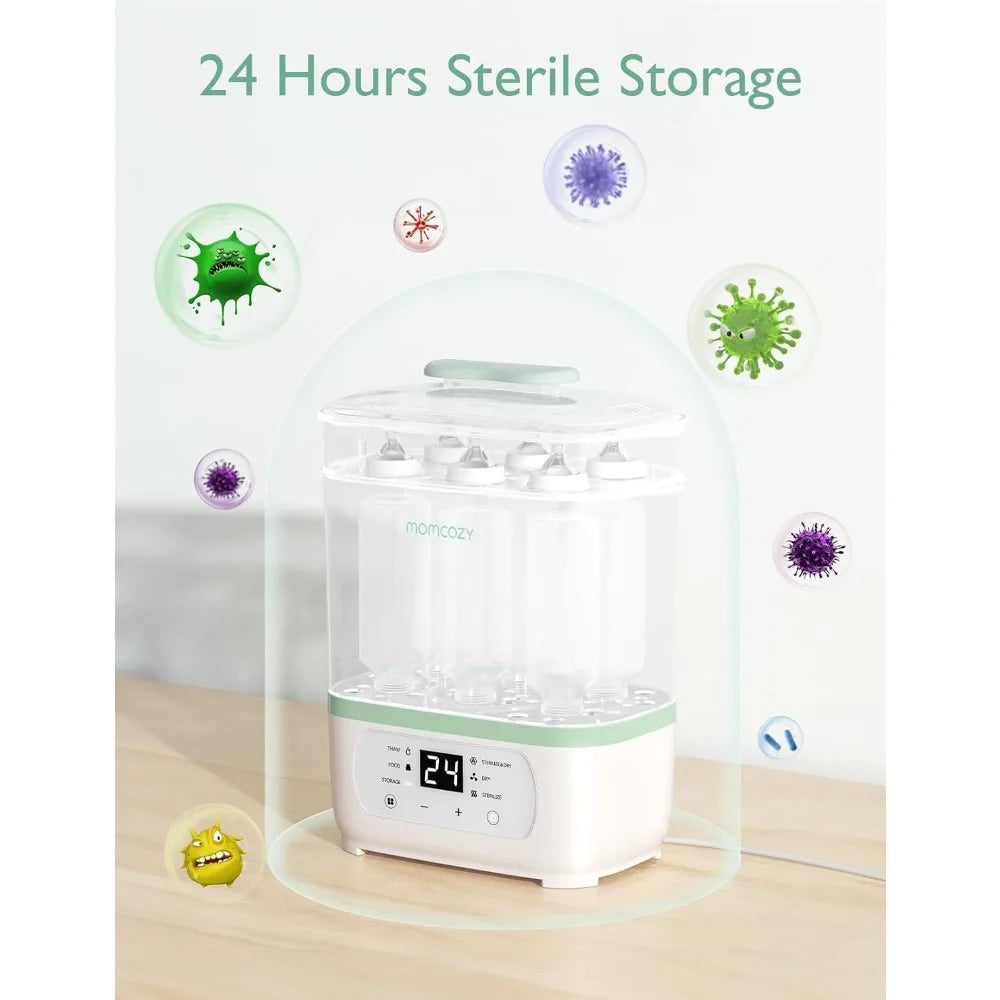 Baby Bottle Sterilizer and Dryer, 8-in-1 Electric