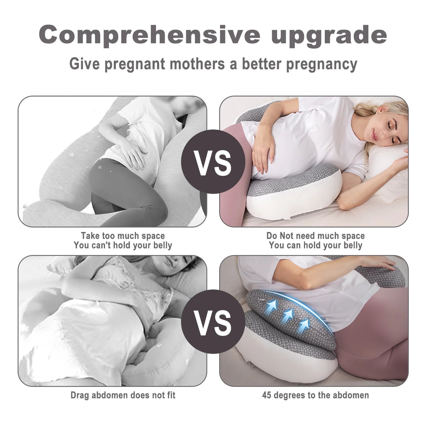 Pregnancy Waist Protection Pillow Side Sleeping Pillow