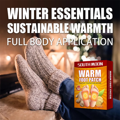 Foot Heat Warmers Self Adhesive Foot Warming Pads