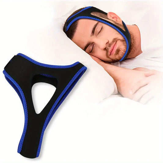 Adjustable Triangular Chin Strap Mouth Breathing Prevention Jaw Support