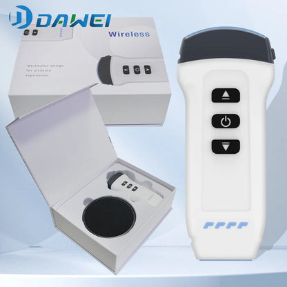 Wireless Color Doppler -Ultrasound Scanner 2in1 Convex & Linear Probe for animal or Human