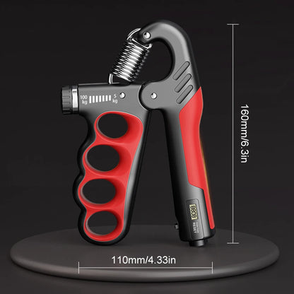Grip Strength Trainer Wrist Expander Adjustable Resistance Fitness Gym