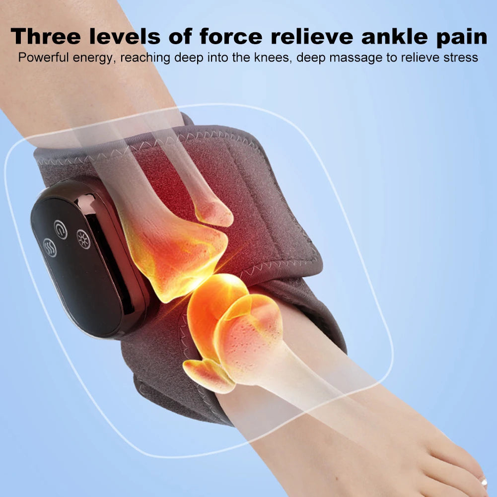 Massager with 3 Vibration Mode 5 Heat Level Foot Revive Massager for Achilles Tendinitis and Plantar Fasciitis