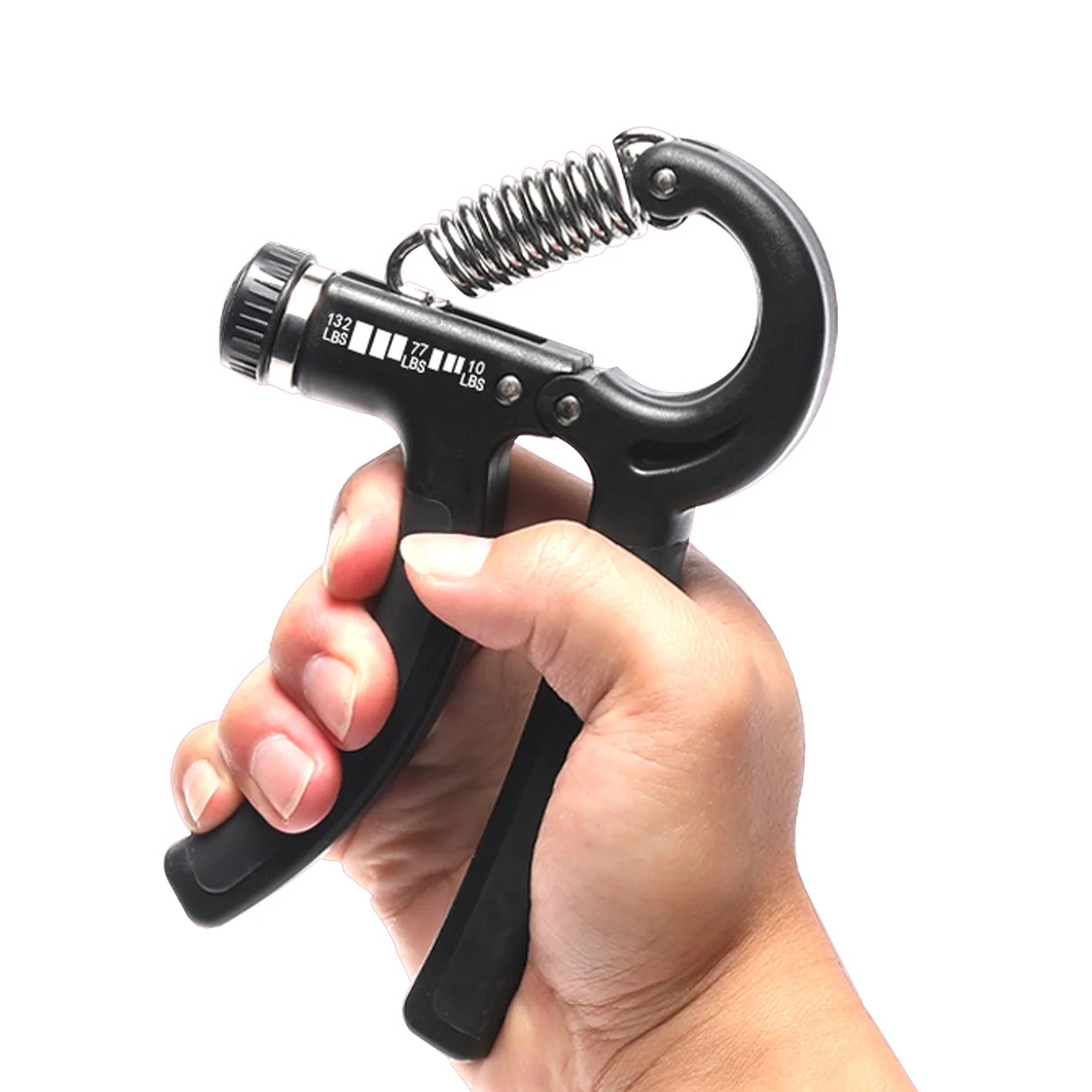 Adjustable Hand Gripper Kit (5-in-1) - Forearm & Finger Exercise, Stress Relief Ball